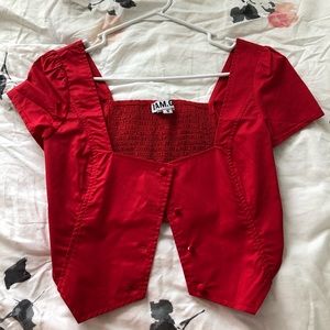 I.AM.GIA Ankaa Structured Crop Top